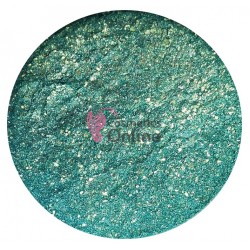 Pigment pentru make-up Amelie Pro U412 Turcoaz Imperial Gold